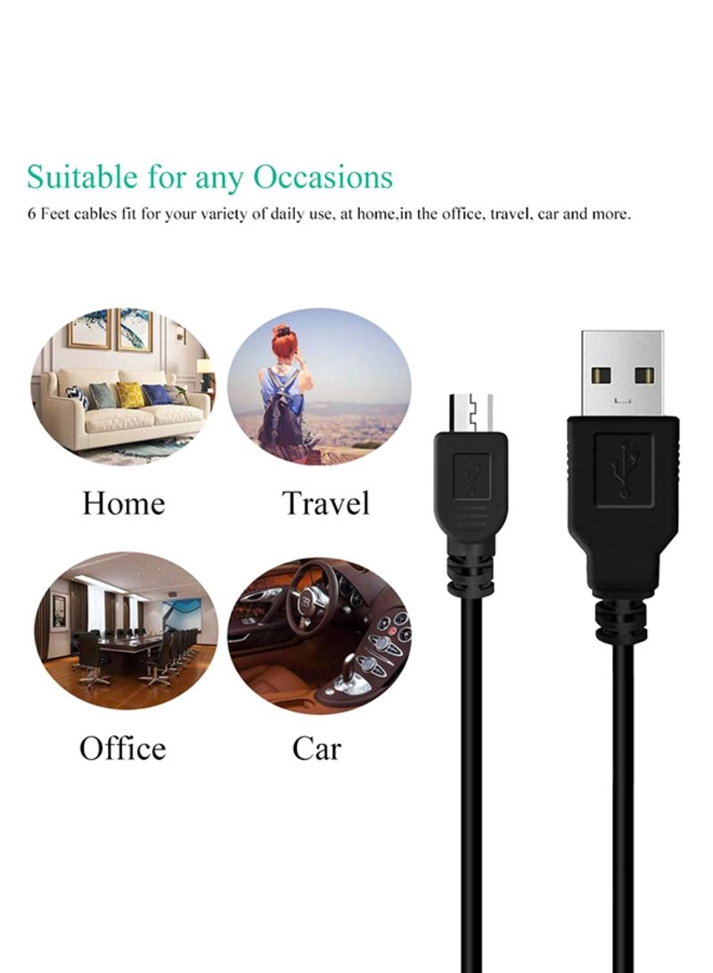 USB Charging Cable For Playstation 3 Wireless Controllers With Ring - USB Playstation 3