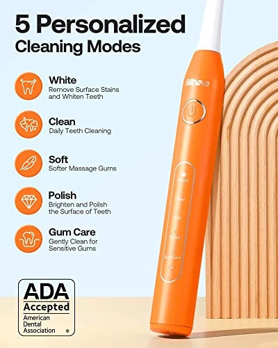 D2 - 40000 movements per minute 8 Replacement Heads 5 Modes