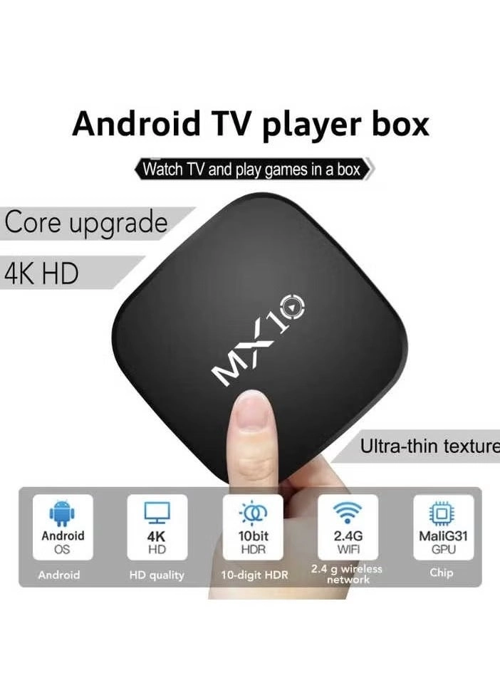 Smart TV Box 4K Android 13