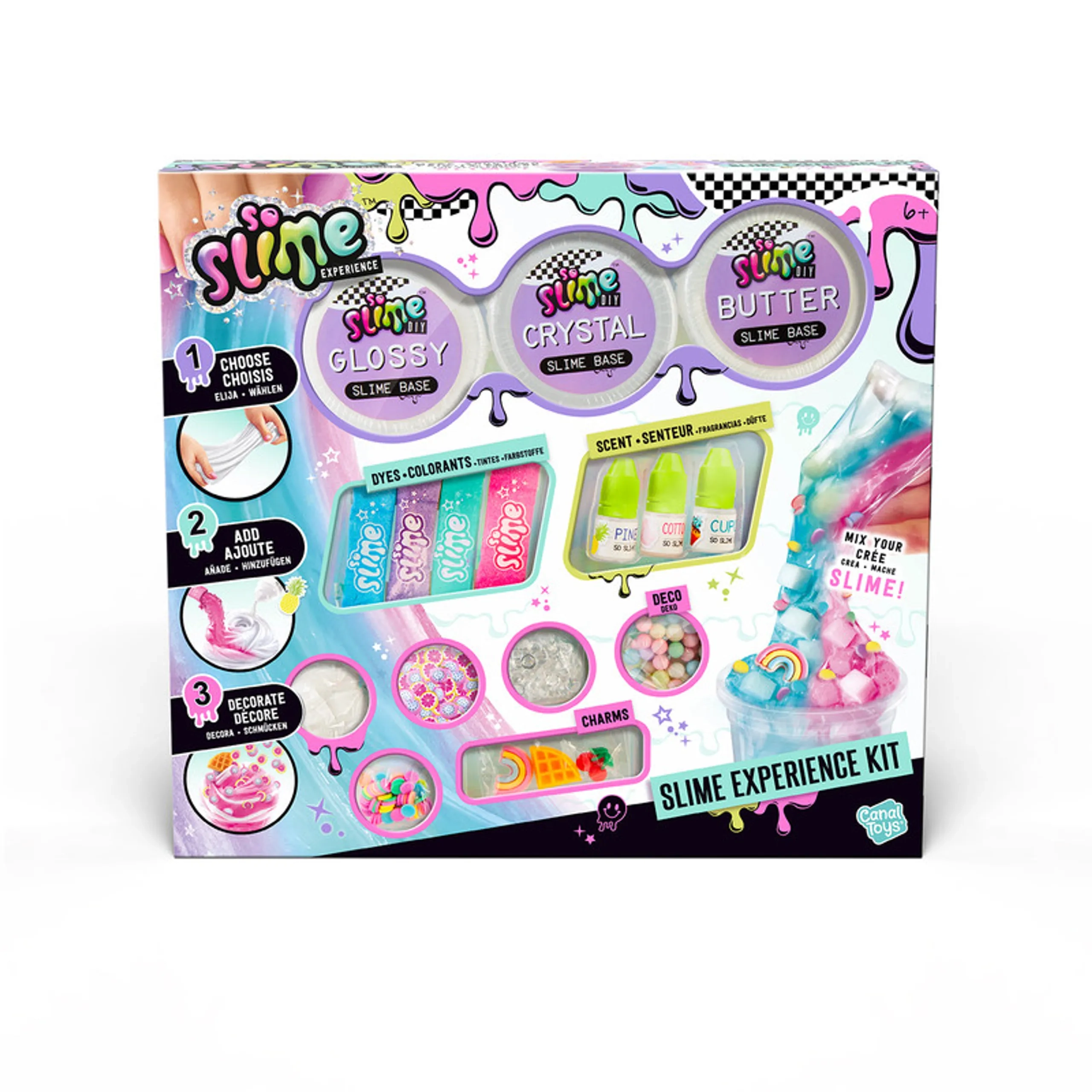 Canal Toys Premium Slime Experience - Slime Kit 6+ years
