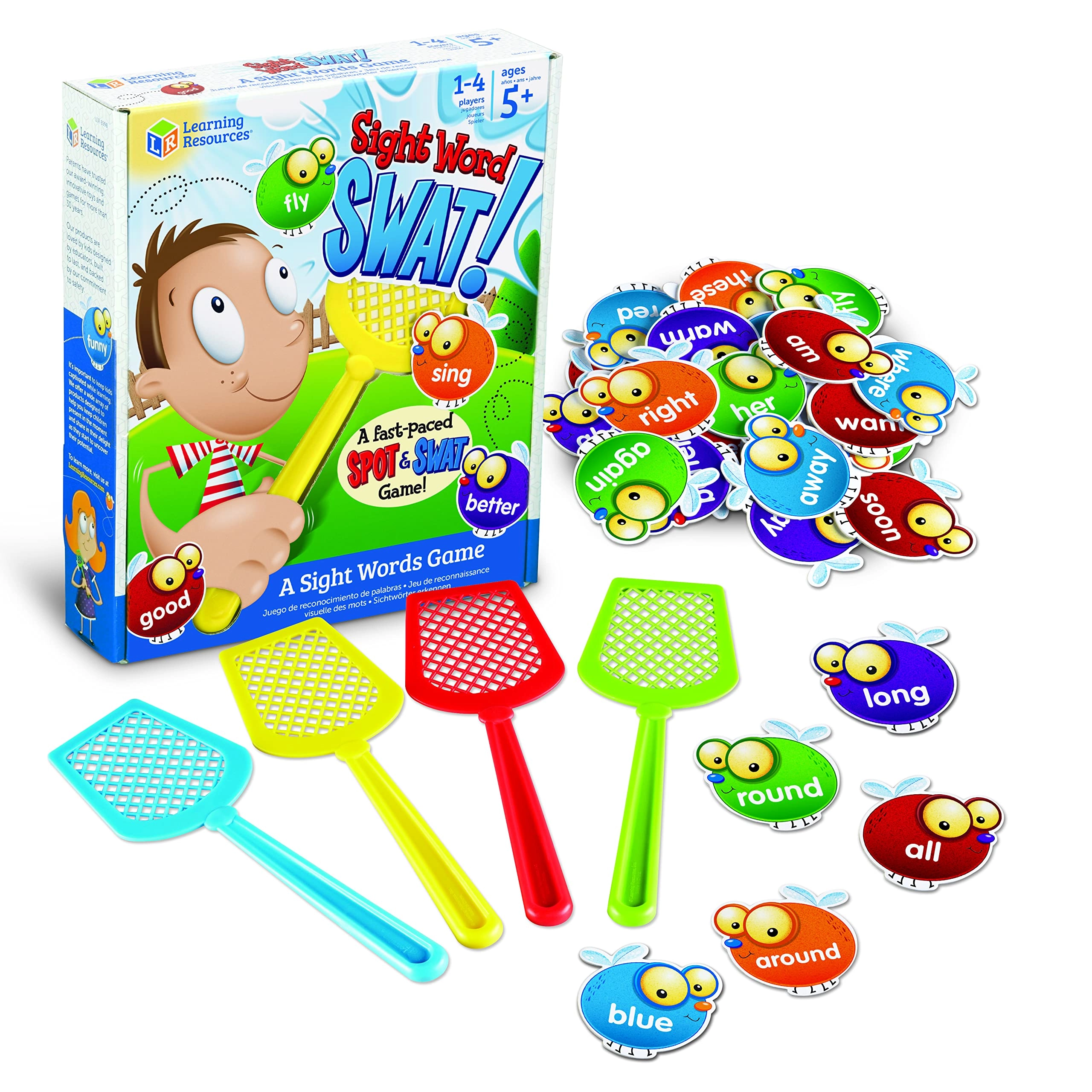 Learning Resources Sight Word Swat - 5+ 114 pieces