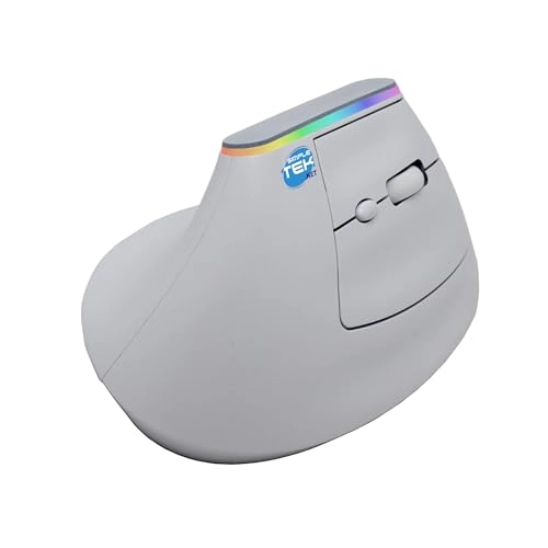 Ergonomic Vertical Mouse - Bluetooth Wi-Fi