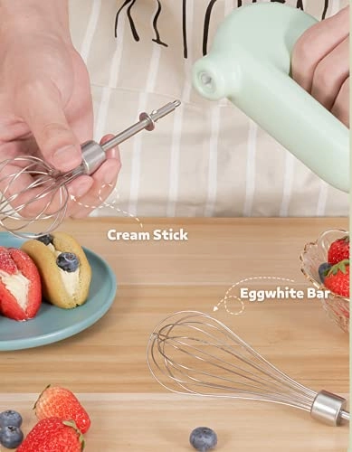 MINI Household Cordless Electric Hand Mixer - 0.8 Pounds 20 watts