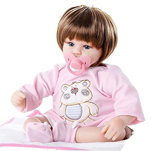 Reborn Baby Doll - 16.5 Inch Vinyl Toddler Girl