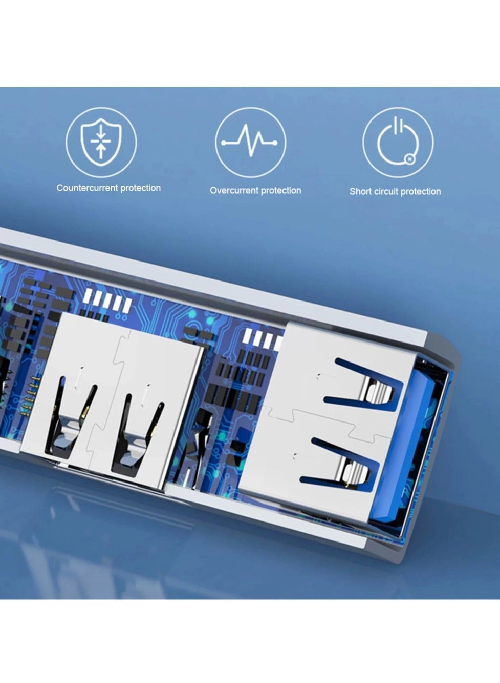 Multi Port HUB - Type-C3.0 Silver