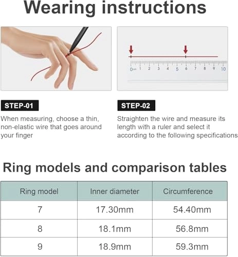 Health Tracker Smart Ring - IP68 Waterproof Heart Rate Blood Oxygen