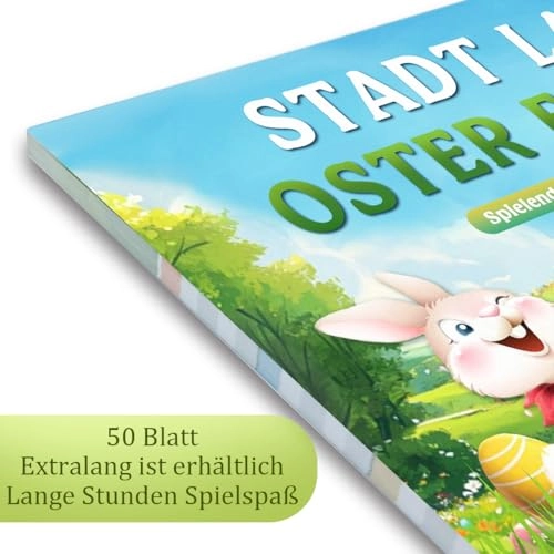 City Country Easter Card Game - children over 9 years old