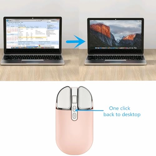 Slim Rechargeable Silent Mouse - USB