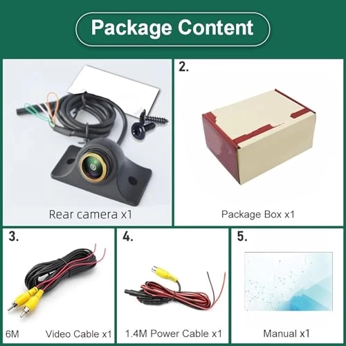 Backup Camera - Night vision 648*488 pixels