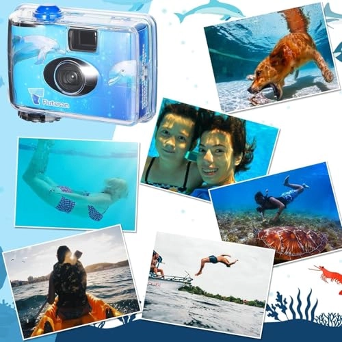QuickSnap Waterproof - 35mm 27 Exposure + USB Flash Drive - 32 GB + Microfiber Cleaning Cloth