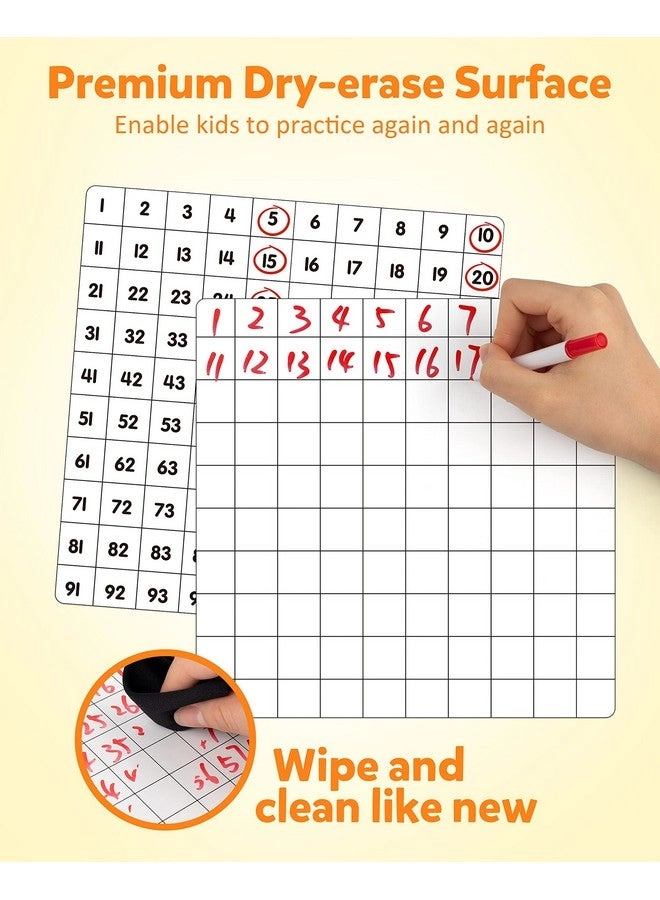 Wooden Math Hundred Board - 3 4 5 Year Old