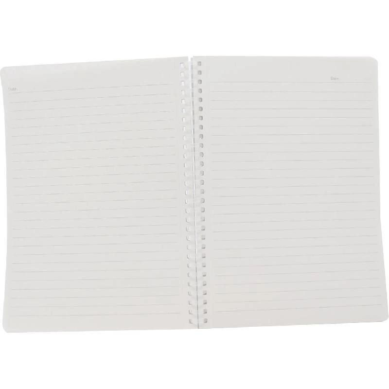 Notebook 19 X 26 cm Spiral - Grid 100 Sheets