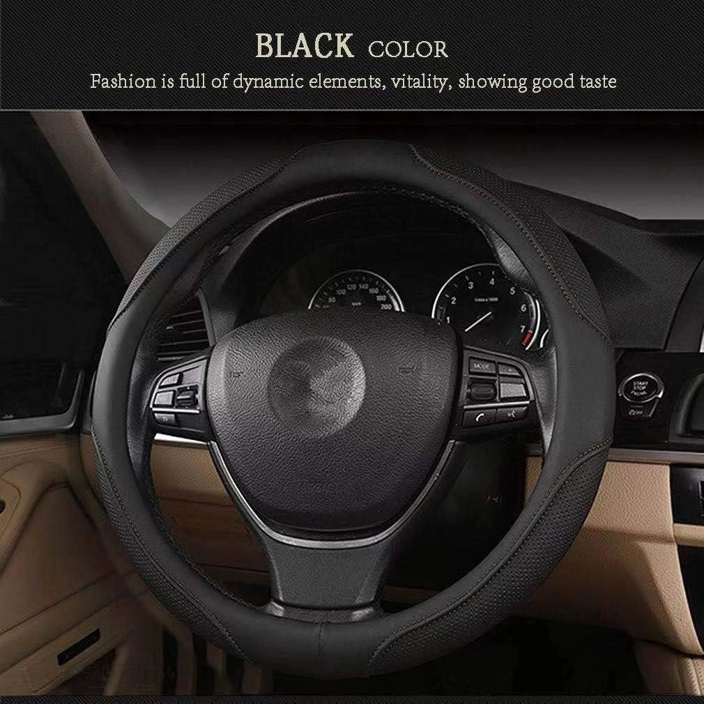 Leather Car Steering Wheel Covers
