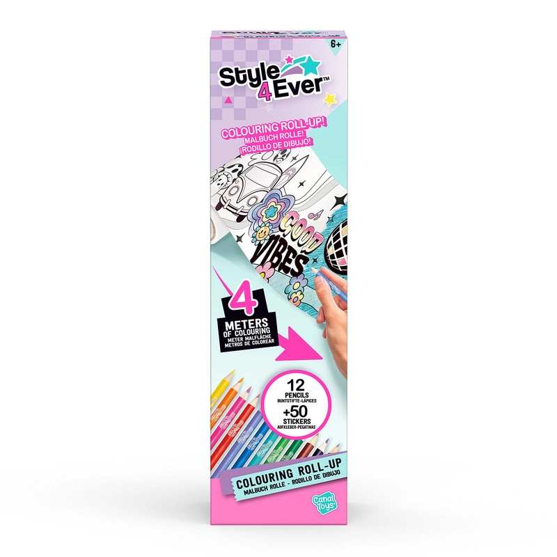 Coloring Roll Up - Suitable for 6 years & above