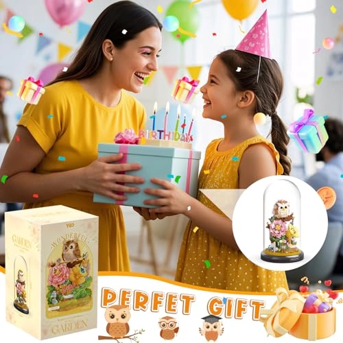 Owl Flower Building Blocks - Owl 1123pcs