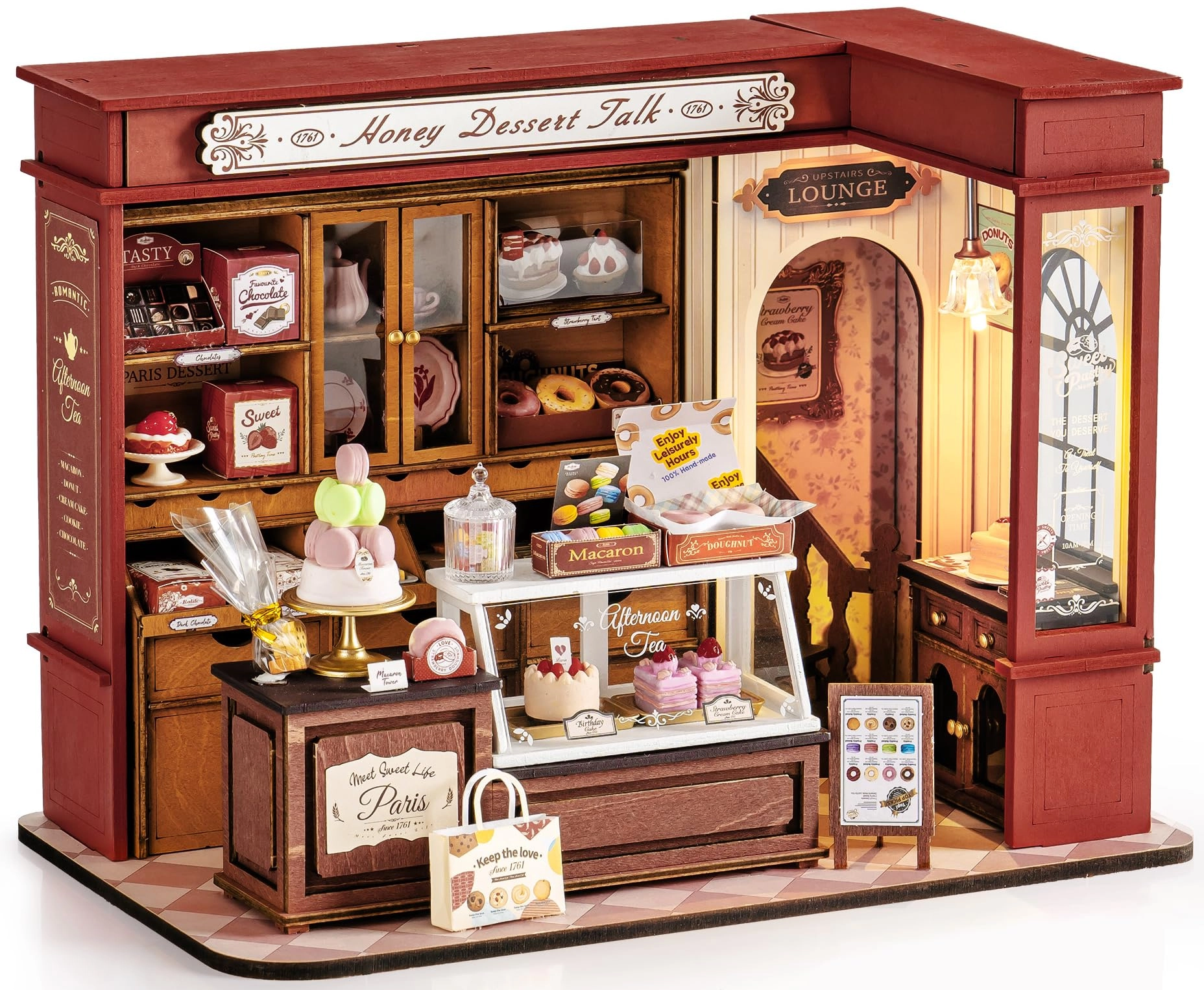 RoboTime Miniature House Kit - Honey Dessert Talk