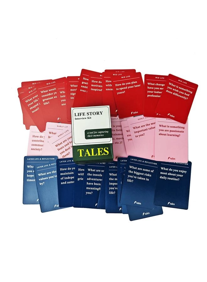 Life Story Interview Kit - Full English Card Game