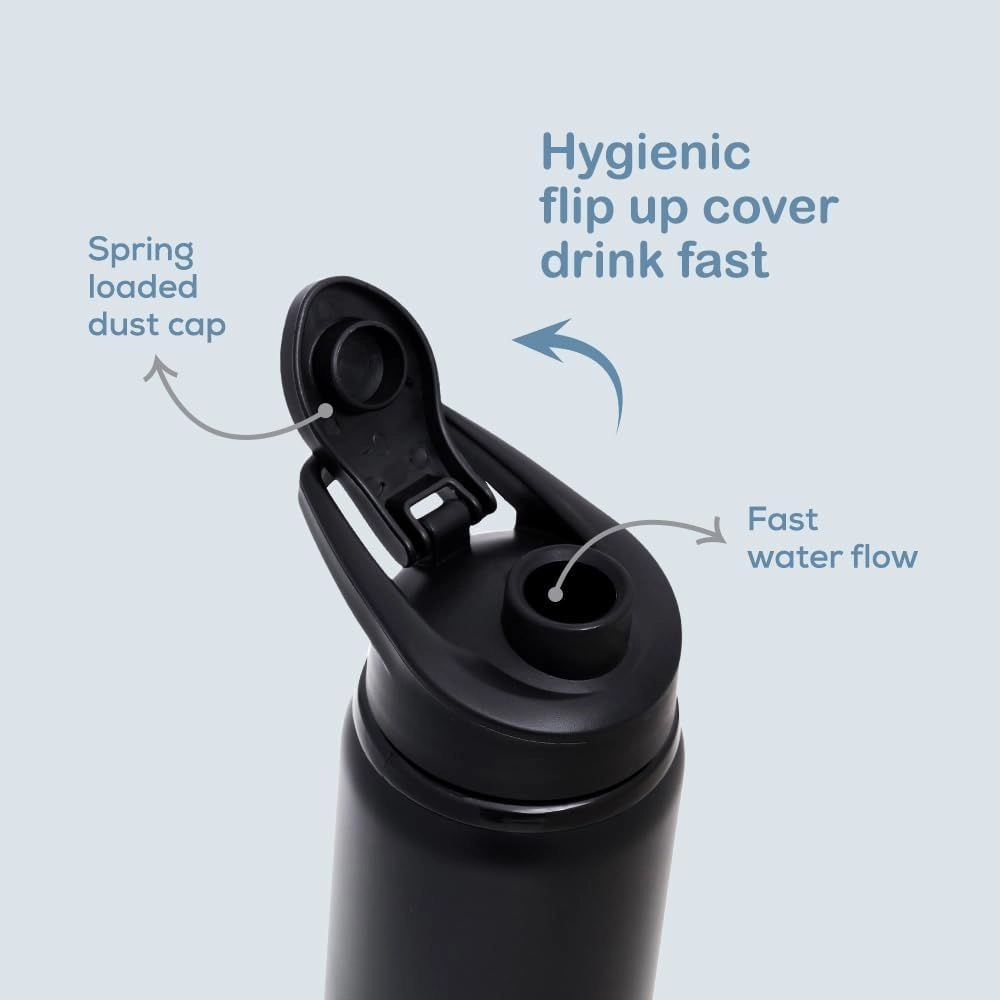 Sports Water Bottle - Sipper Lid 700 ml