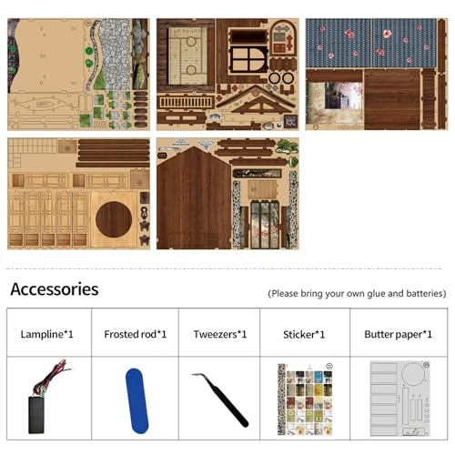 Book Nook Kit - The Zen Garden Shed