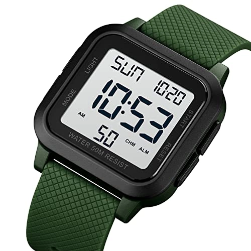 Sport Digital Watch 40mm Acrylonitrile Butadiene Styrene
