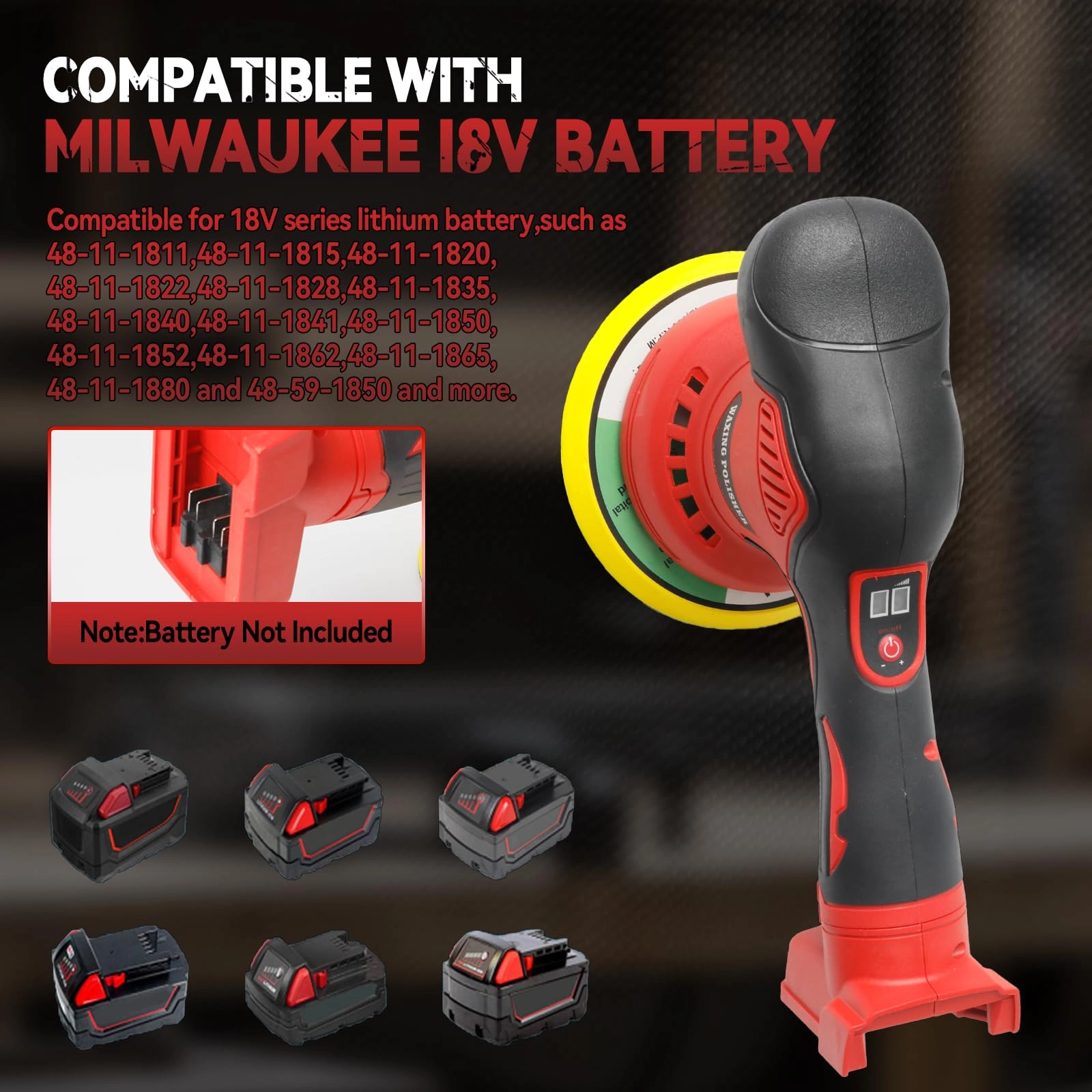 Car Buffer Polisher - 6 Inch