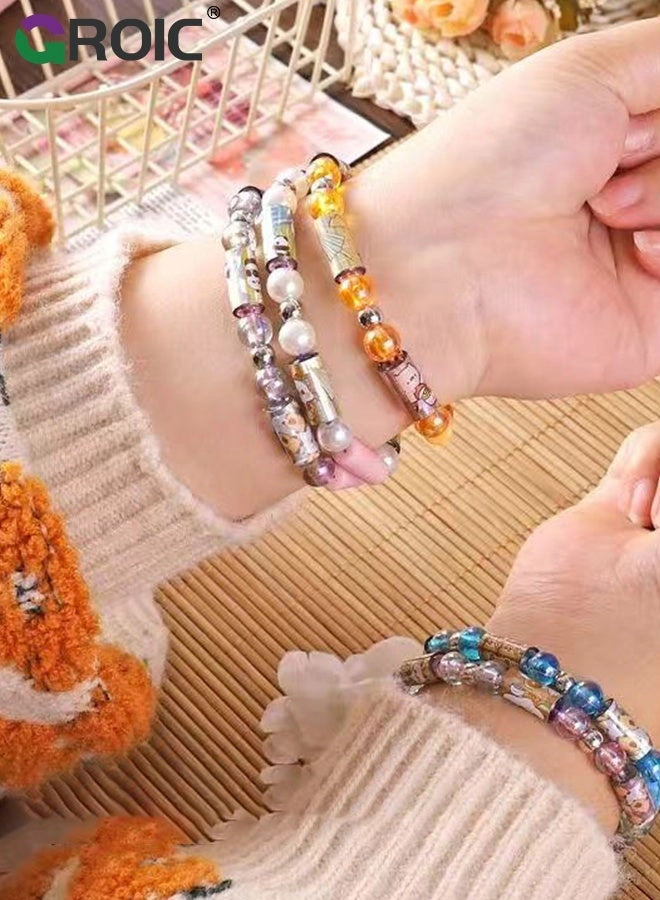 Acrylic Beaded Bracelet