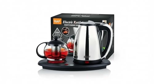 Kettle with Glass Teapot Set