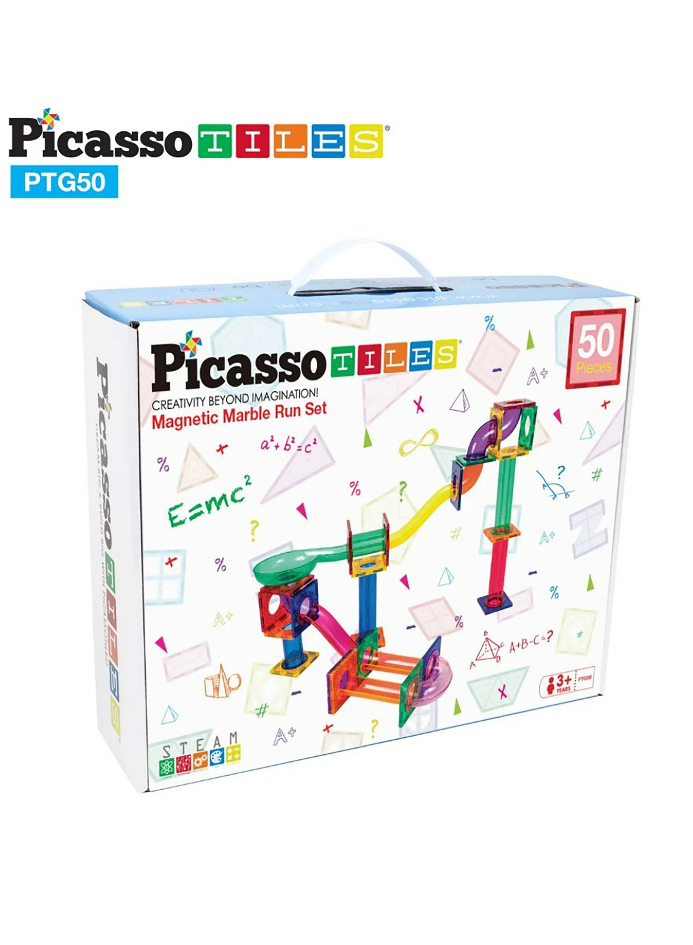 Magnetic Marble Run - Construction 50 pcs