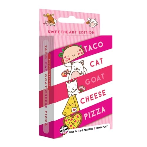 Dolphin Hat Games Taco Cat Goat Cheese Pizza: Sweetheart Edition - Card Game