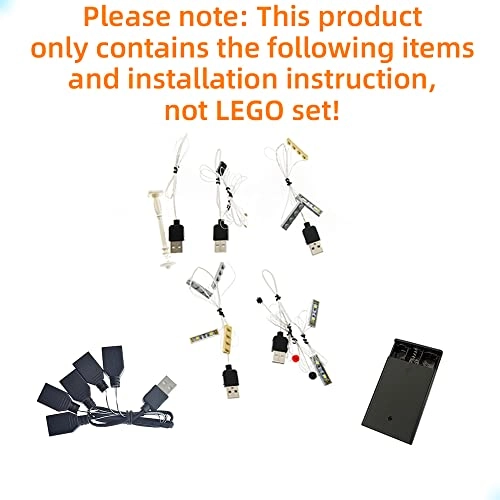 LED Lighting Kit for LEGO Police Station 10278