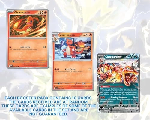 Pokemon Scarlet & Violet Obsidian Flames Booster Packs - English 4pcs - 10pcs
