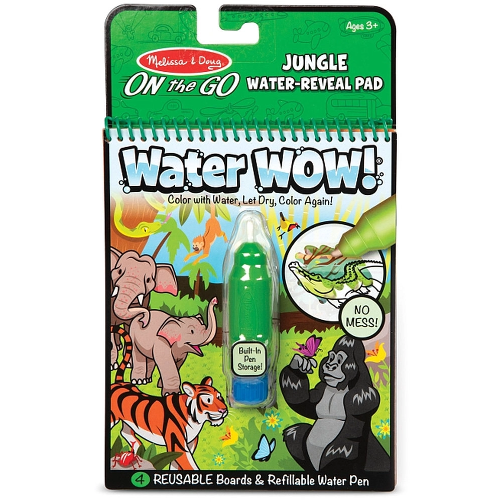 Melissa & Doug Water Wow - Jungle Water Reveal Pad - 3+