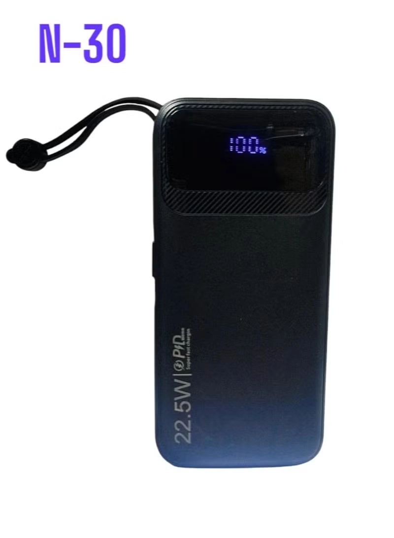N-30 - 10000mAh 22.5W Fast Charging Dual Type-C Ports