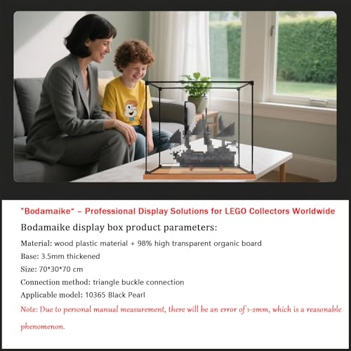 Display Case 10365 - 70 x 30 x 70 cm 3 mm acrylic