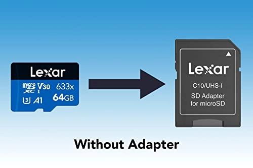 633x microSDXC UHS-I - 64GB