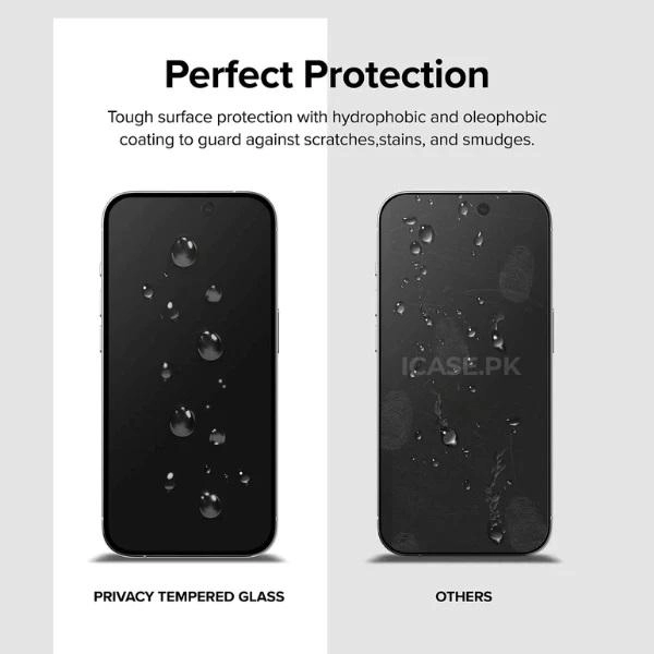 Premium Privacy Screen Protector iPhone 14 Pro Max - EasyFrame Supreme Clarity