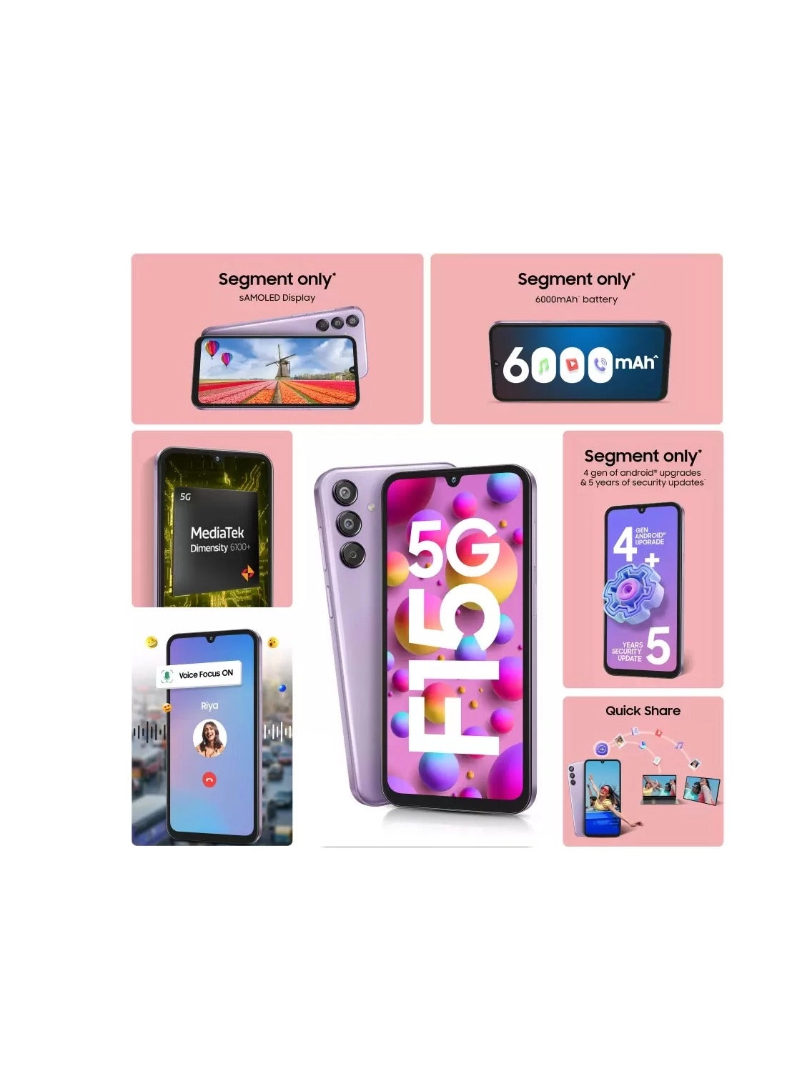 Galaxy F15 - 4GB 128GB