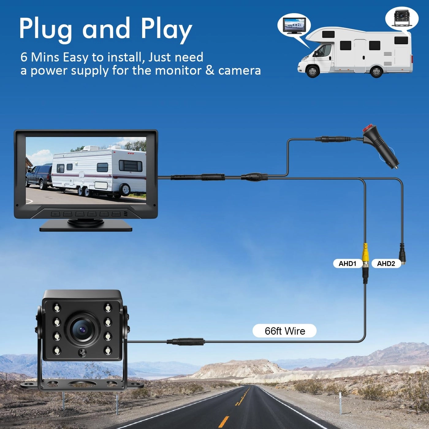 ADC719 - Night vision 2.4GHz 1080P
