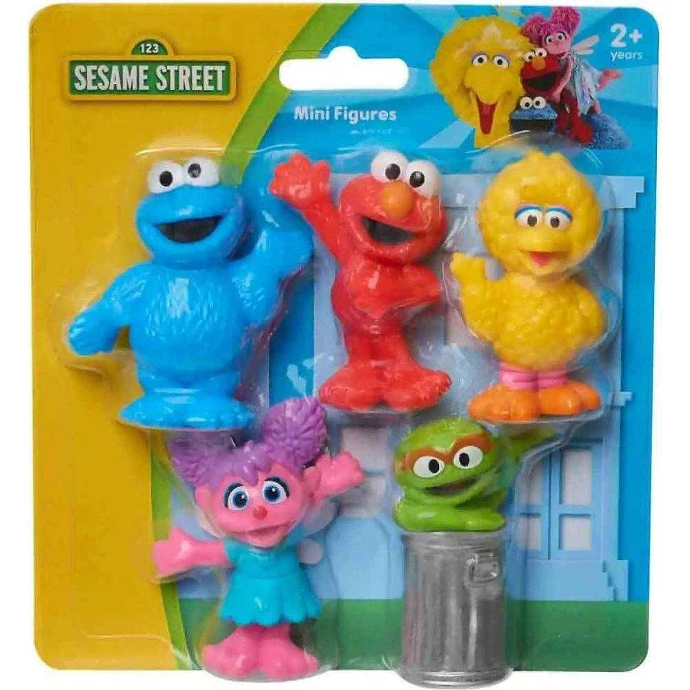 Sesame Street Mini Figures Pack 5 pcs