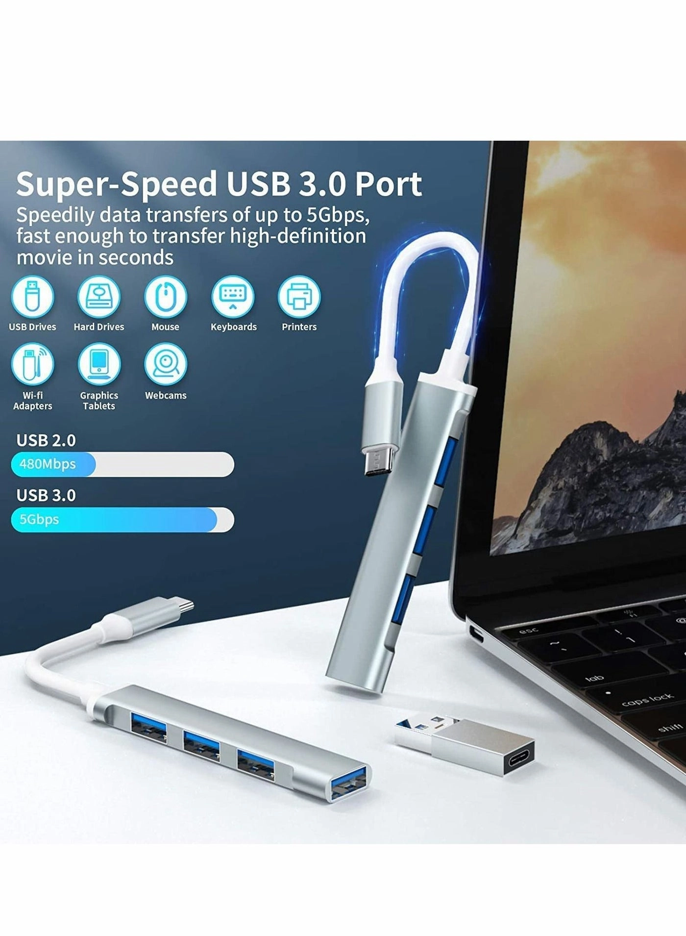 USB C Hub - Type-C
