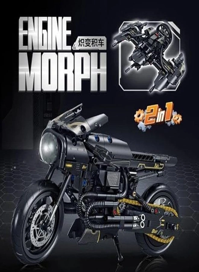 Transformer Motorcycle - 571pcs