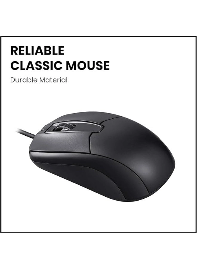 PERIMICE-209 3-Button Optical Mouse - USB