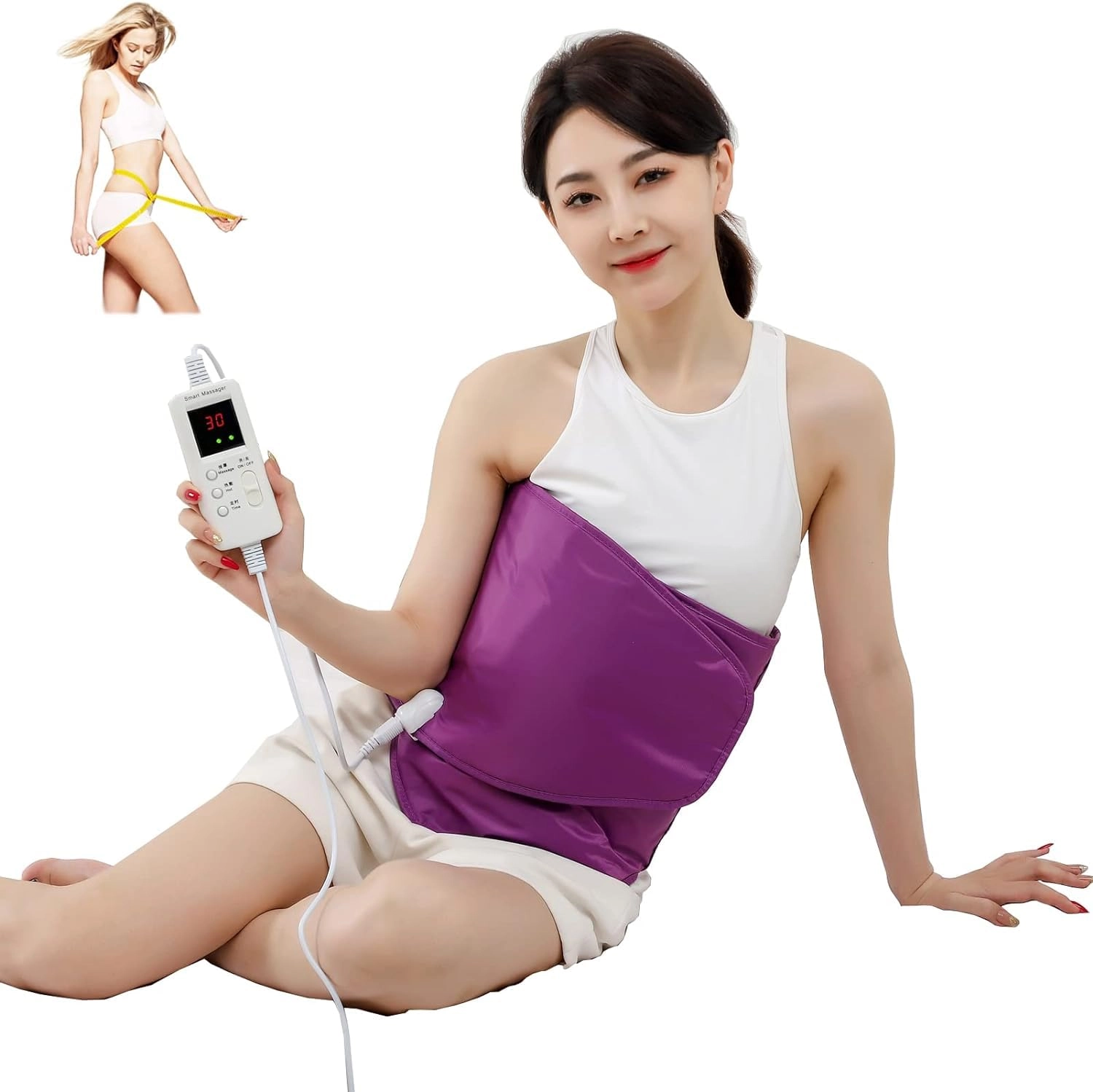 ATDORIAT Sauna Belt - Hot Compress Vibration Fast Heating