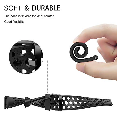 Watch Band for EIGIIS K55 - Soft Silicagel Blue Fits 140mm-200mm