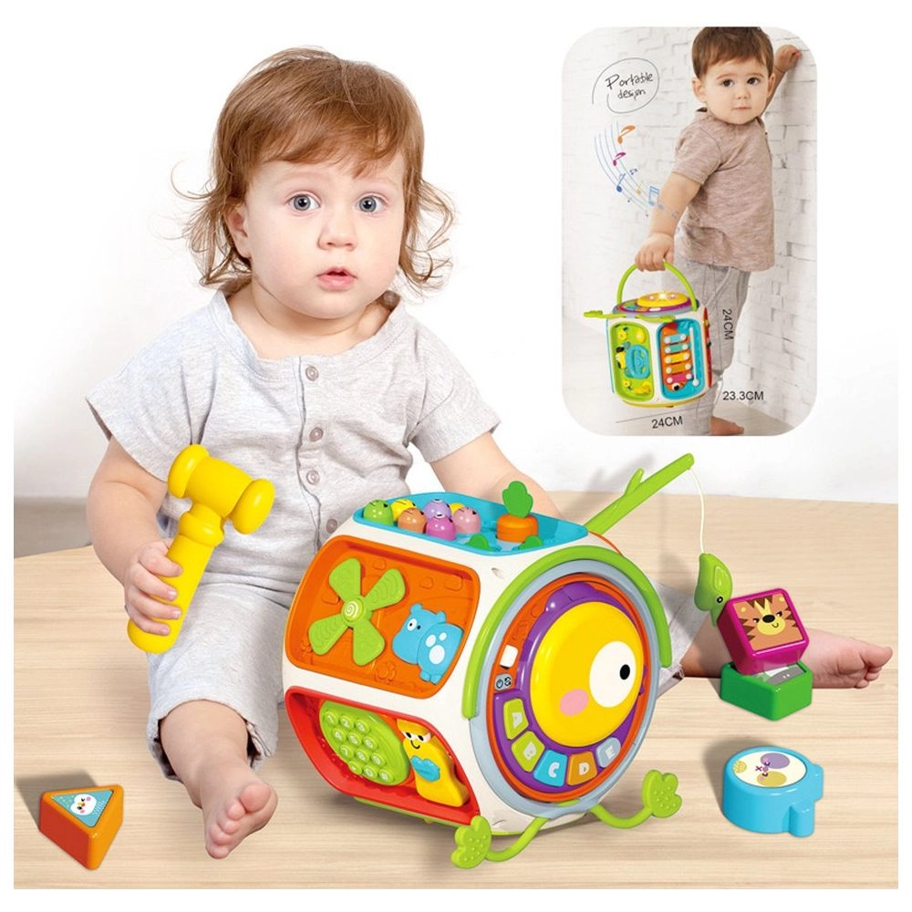 Multi-Activity 9-Sided Educational Toy - 18m+