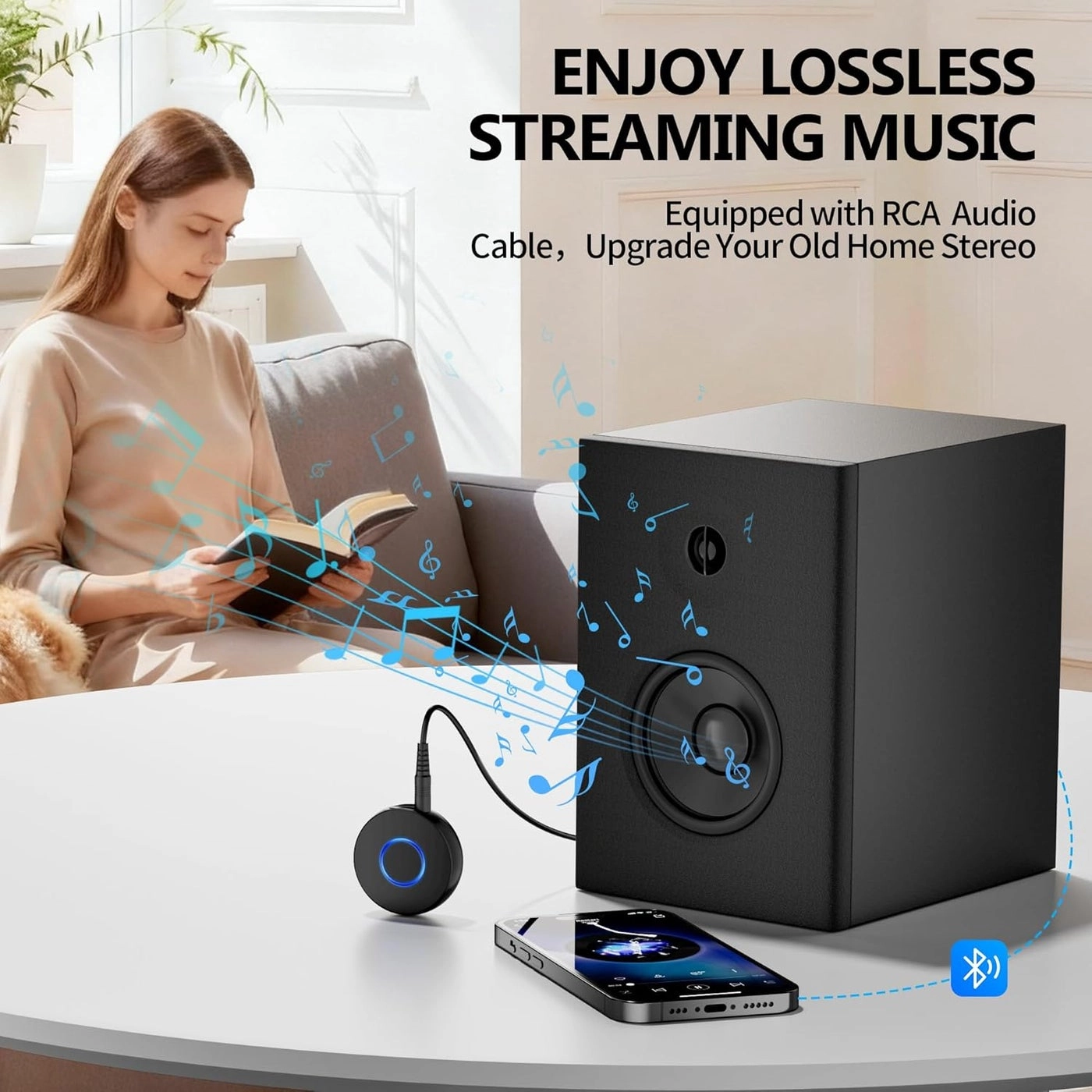 Bluetooth Receiver - Bluetooth 4.1 3.5mm battery