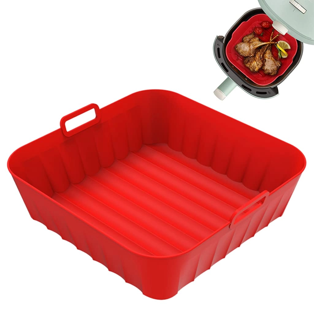 HASTHIP Air Fryer Silicone Baking Tray - Silicone