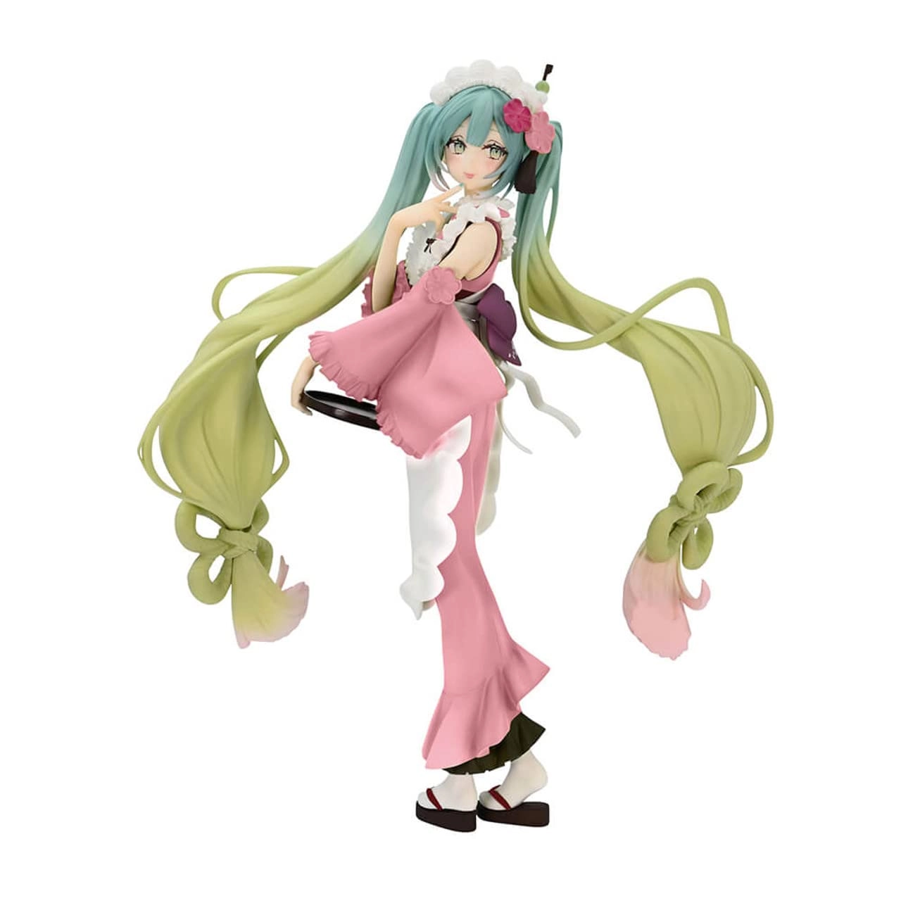 Furyu Corporation Hatsune Miku Exceed Creative Figure - Green Tea Parfait Base Stand included