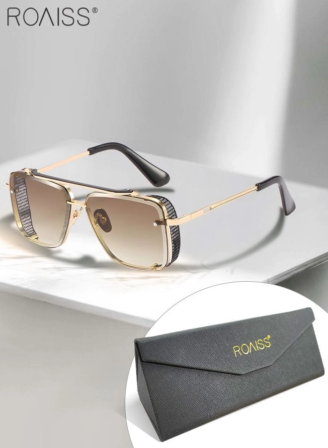 roaiss Modern Square Sunglasses - 57mm Brown