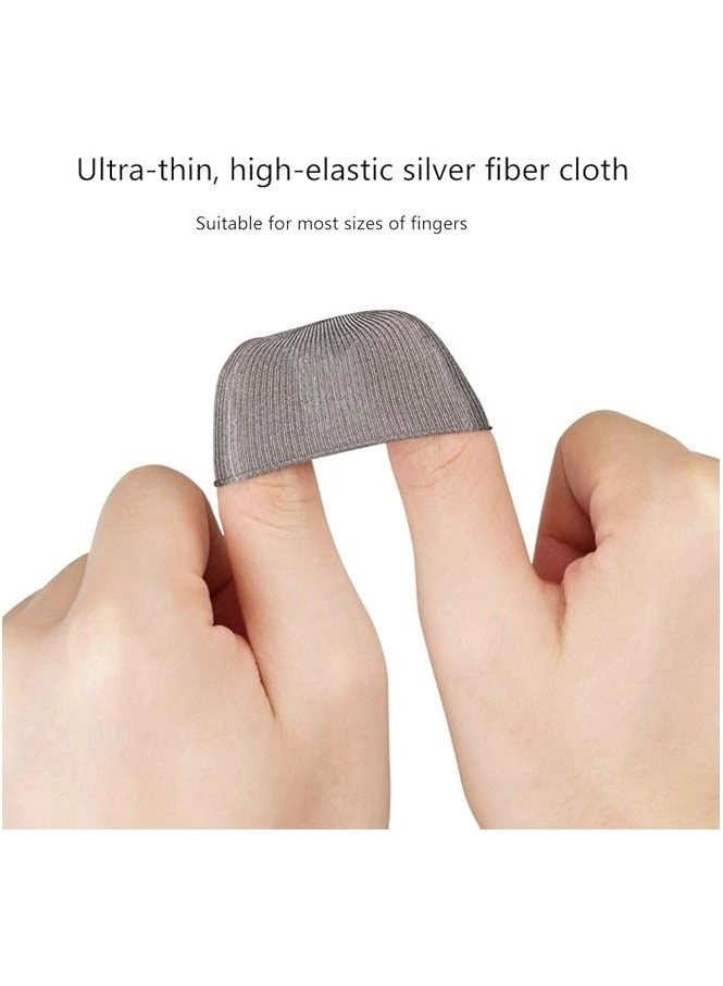 Finger Sleeve - Silver Fiber Anti-Sweat For iPhone/iPad/Android